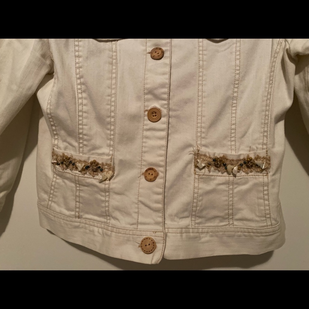 Ruby Rd. Jacket With Seashell & Bead Trim - image 3